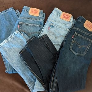 Levi's jeans bundle boys size 14-16 NWOT